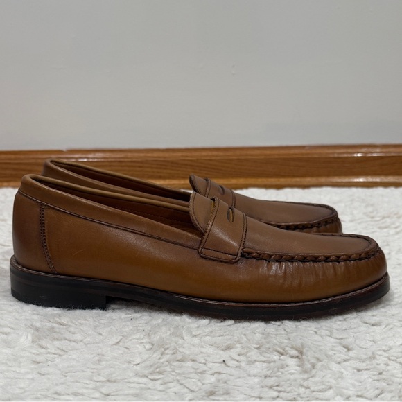 NWB Allen Edmonds Dylan Penny Loafer Walnut Sz 8.5 D Business Casual Preppy - Picture 7 of 16